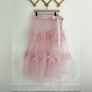 Urban Outfitters Kimchi Blue Anabella Sheer Tutu Maxi Skirt